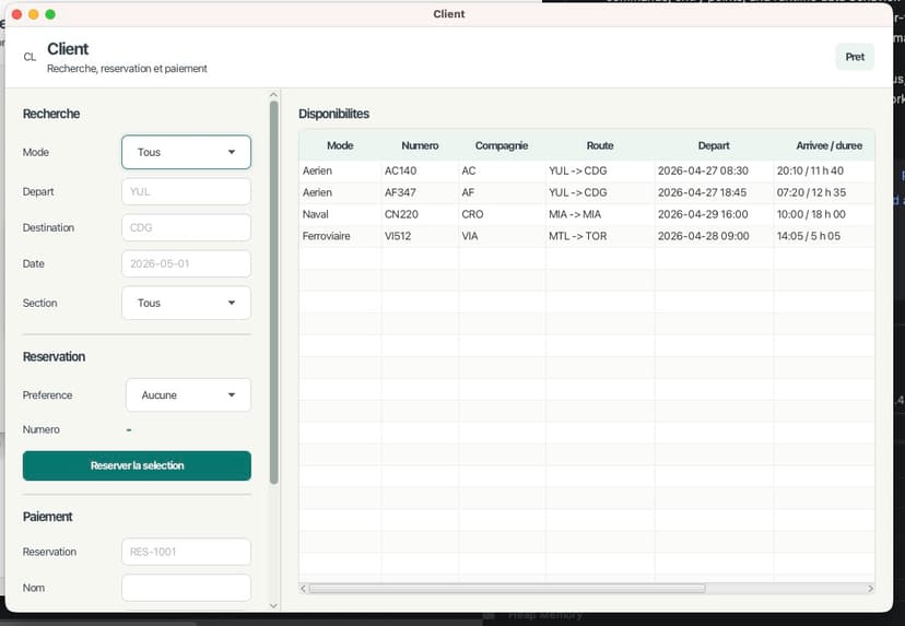 Route Reservation System - Java Backend